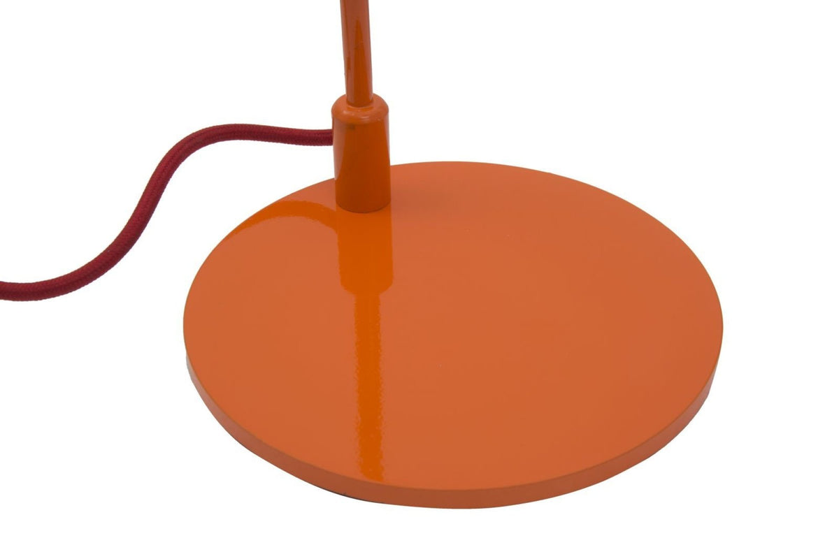 Asztali lámpa - HANG narancssárga és fekete vas asztali lámpa