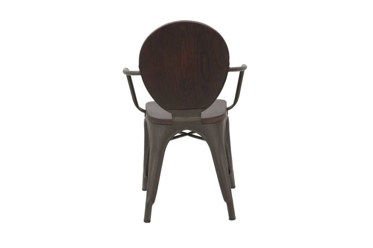 Szék - HARLEM III barna vas szék - 2 DB