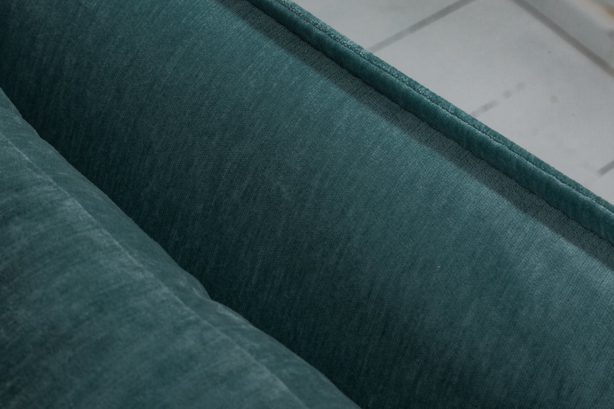 Kanapé - HEAVEN zöld bársony kanapé