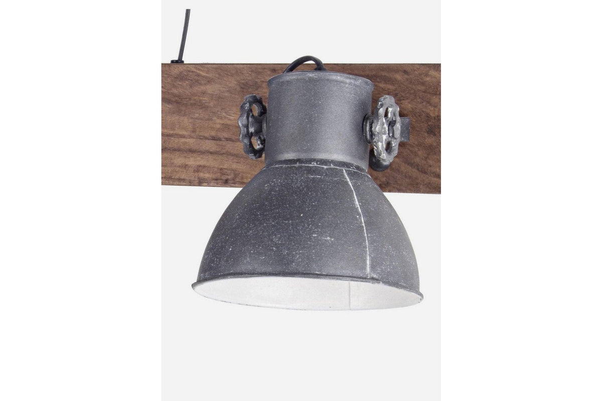 Fali lámpa - ILEANA II szürke acél fali lámpa