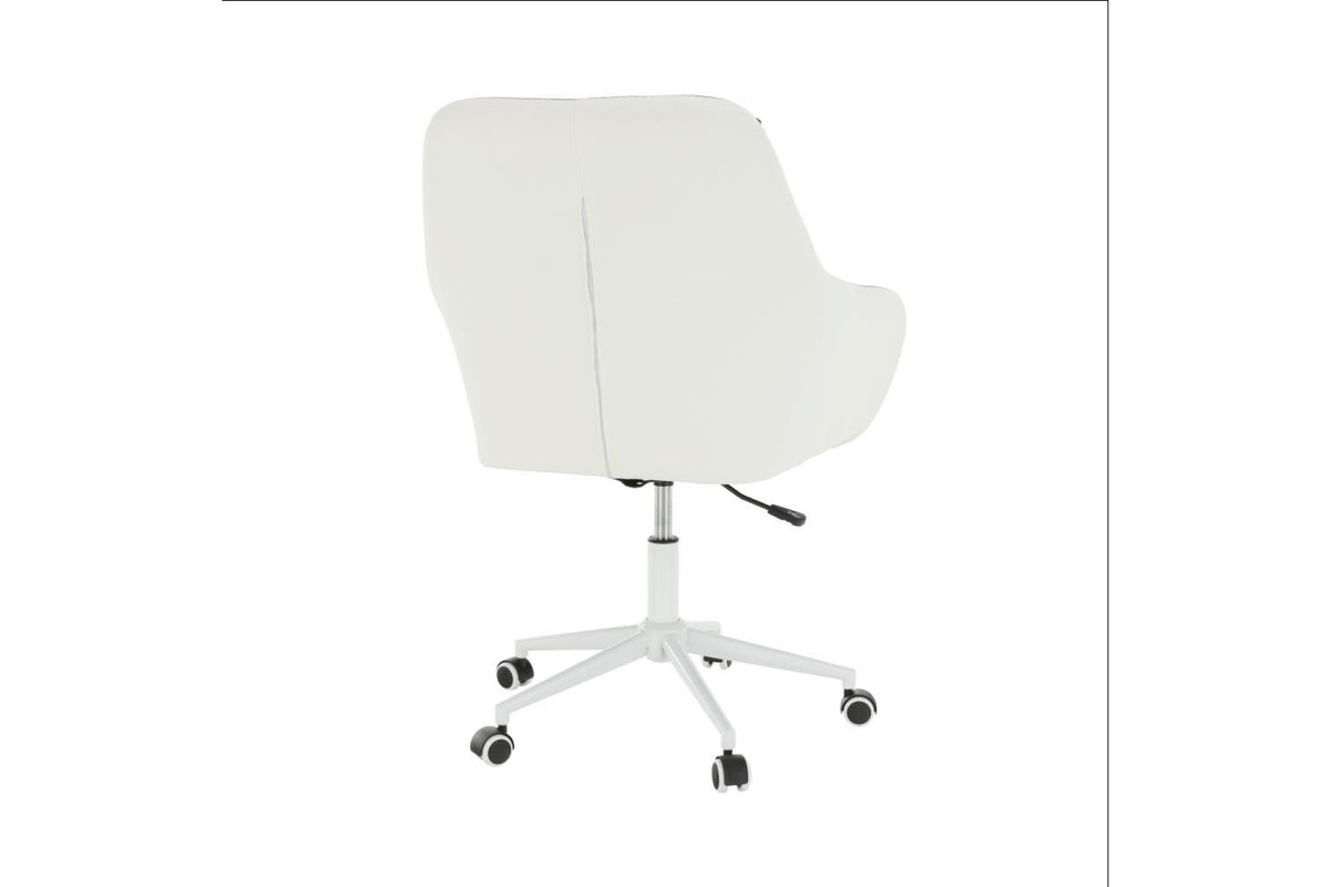 Irodai szék - IMELDA szürke ökobőr irodai szék