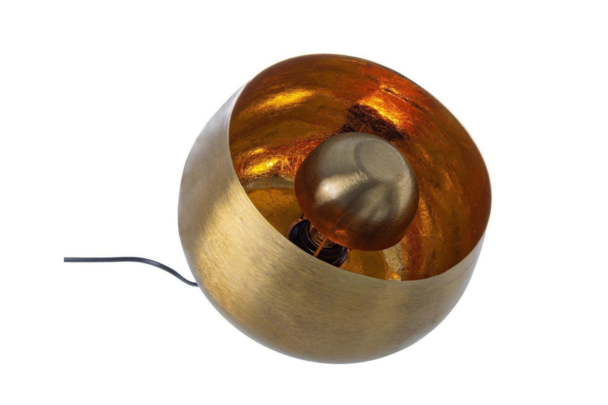 Asztali lámpa - ISHAN II arany acél asztali lámpa