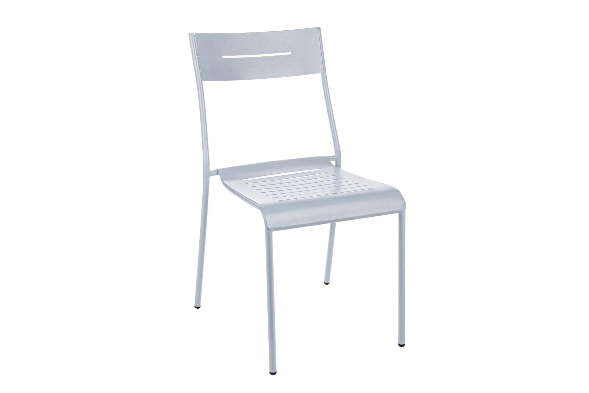 Kerti szék - ISSA szürke acél kerti szék