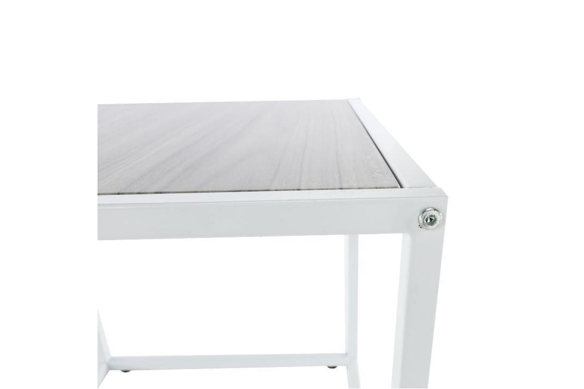 Lerakóasztal - JAKIM fehér mdf lerakóasztal