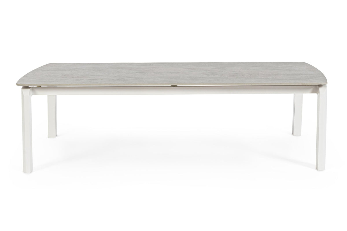 Kerti asztal - JALISCO szürke alumínium kerti asztal