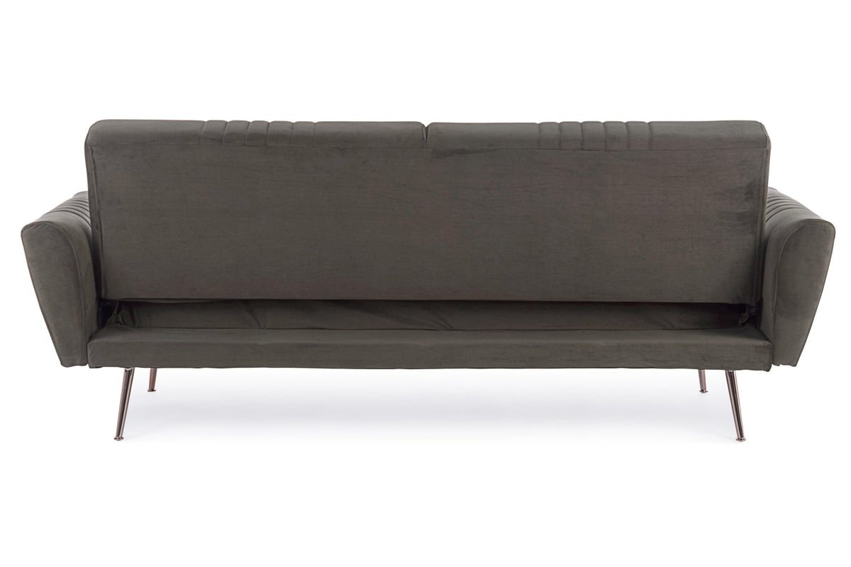 Kanapé - JOHNNY világos barna bársony kanapé