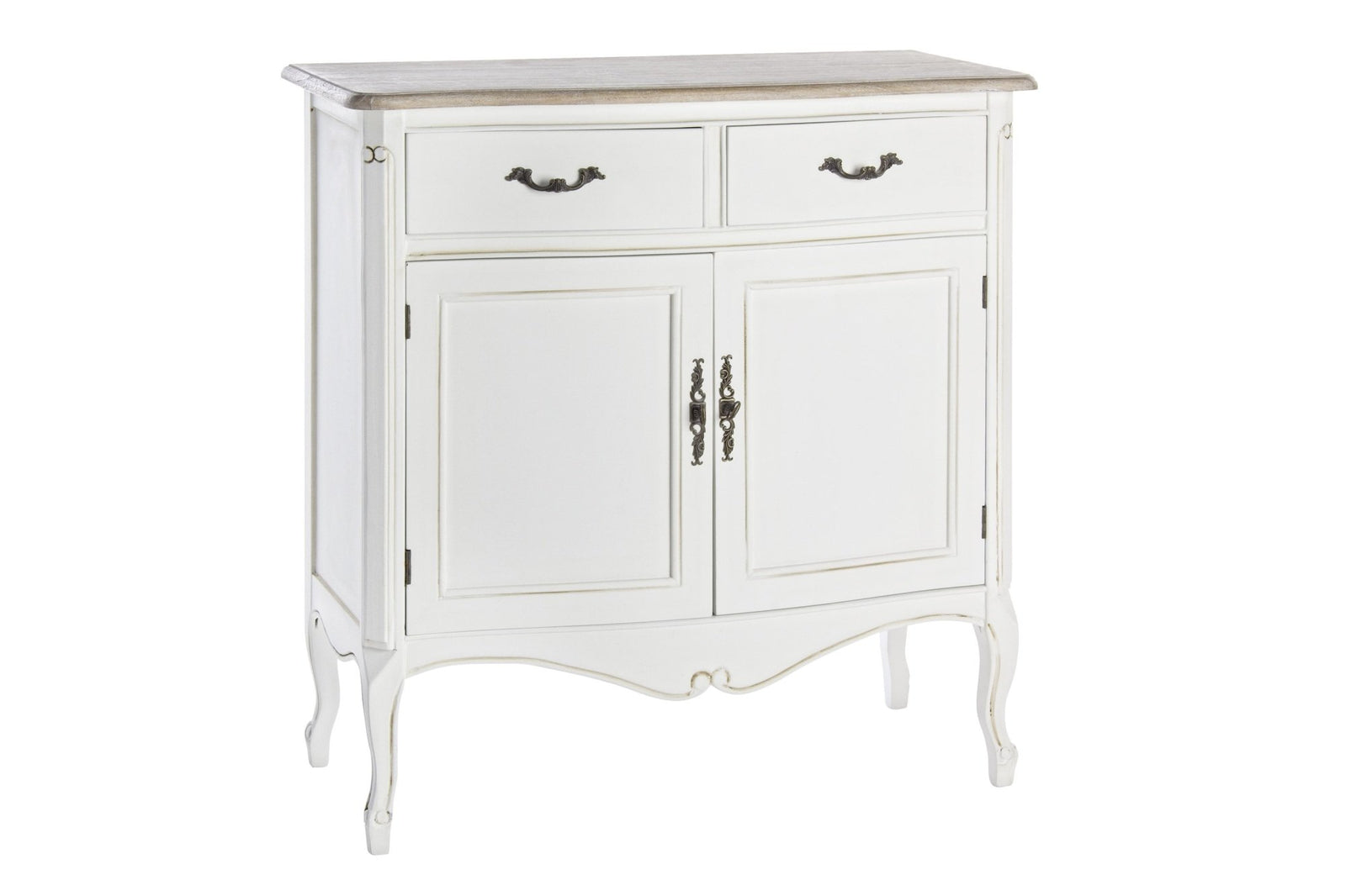 Tálalószekrény - JUSTINE tálalószekrény 2 ajtóval és 2 fiókkal