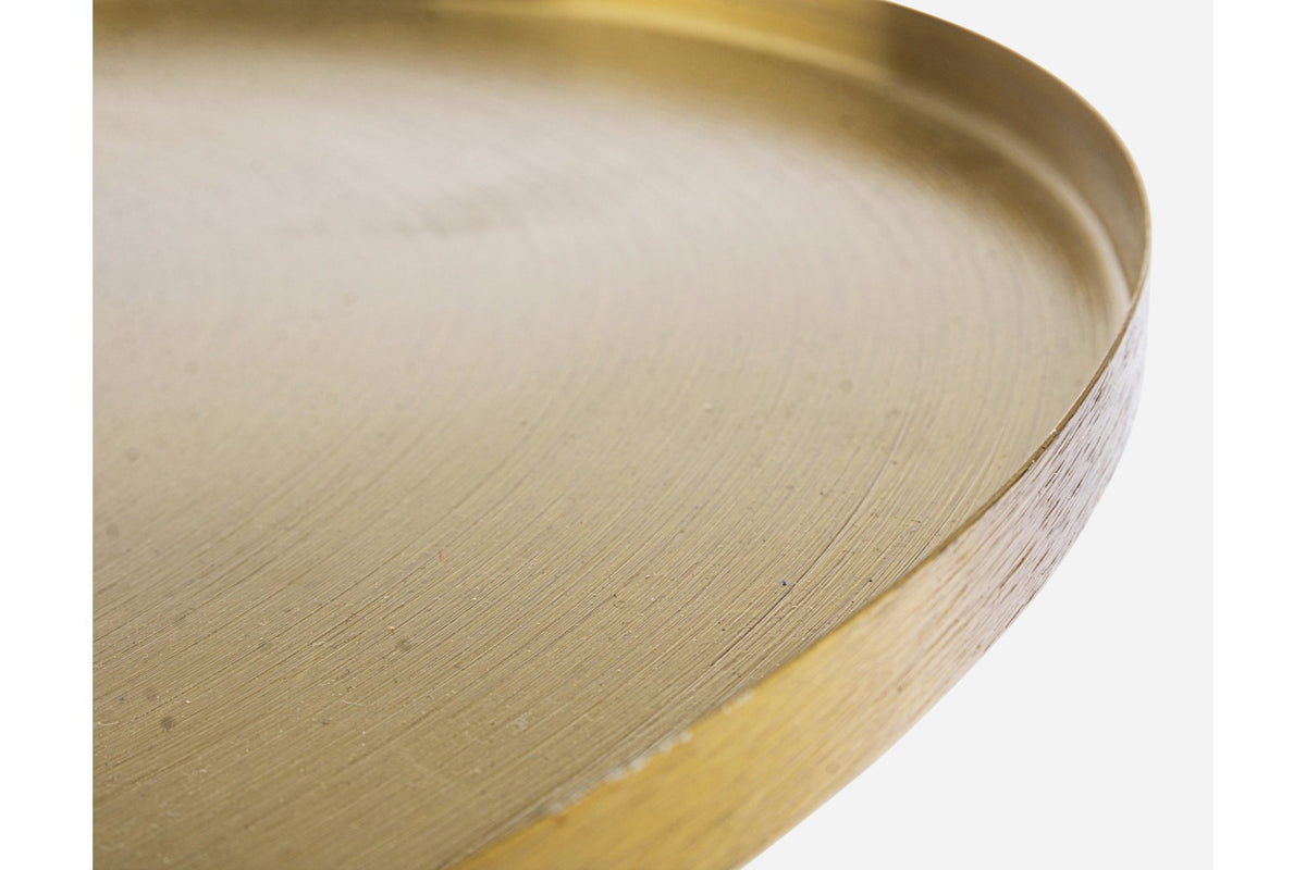 Lerakóasztal - KALPITA arany lerakóasztal 51cm átmérő