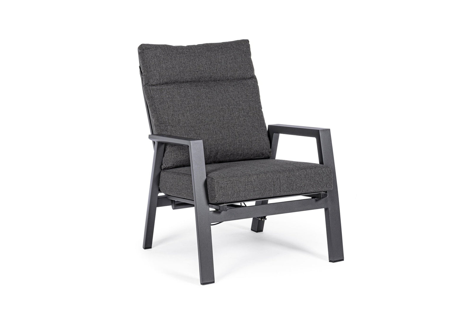 Kerti szék - KLEDI fekete 100% polypropilen kerti szék