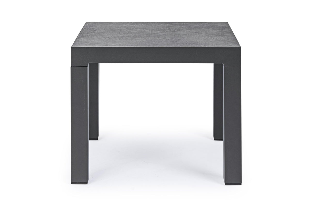 Kerti asztal - KLEDI fekete kerámia kerti asztal