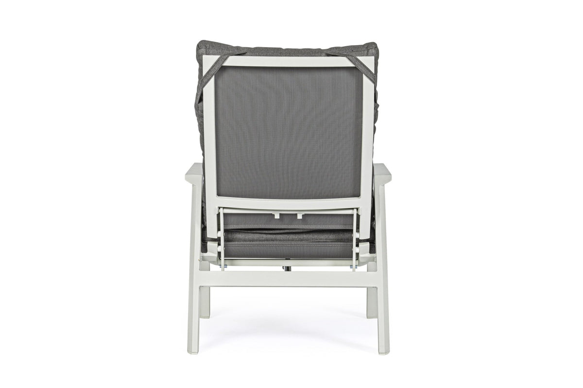Kerti szék - KLEDI szürke 100% polypropilen kerti szék