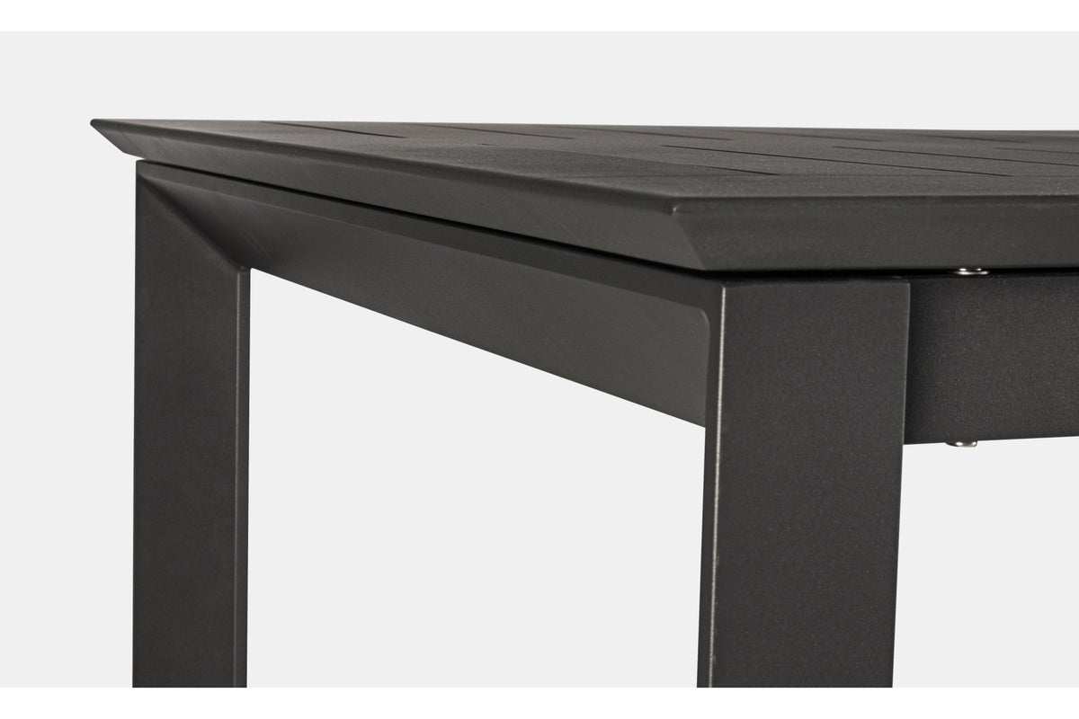 Kerti asztal - KONNOR fekete alumínium kerti asztal