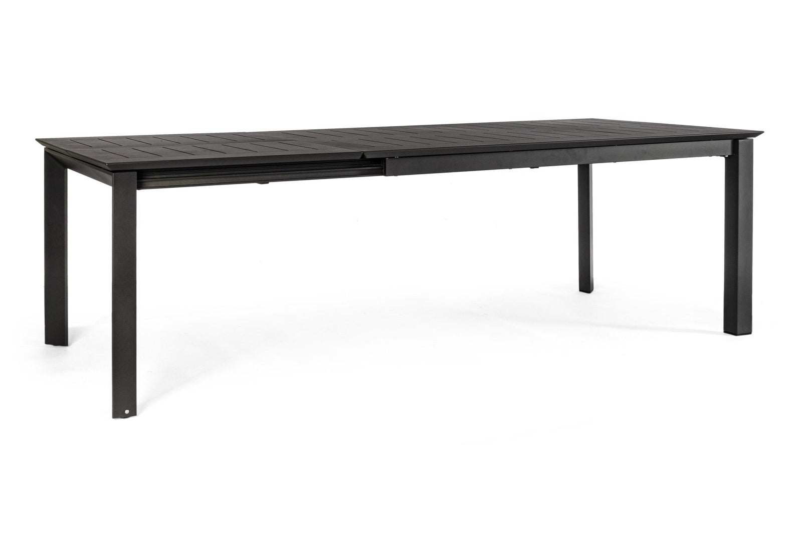 Kerti asztal - KONNOR fekete alumínium kerti asztal