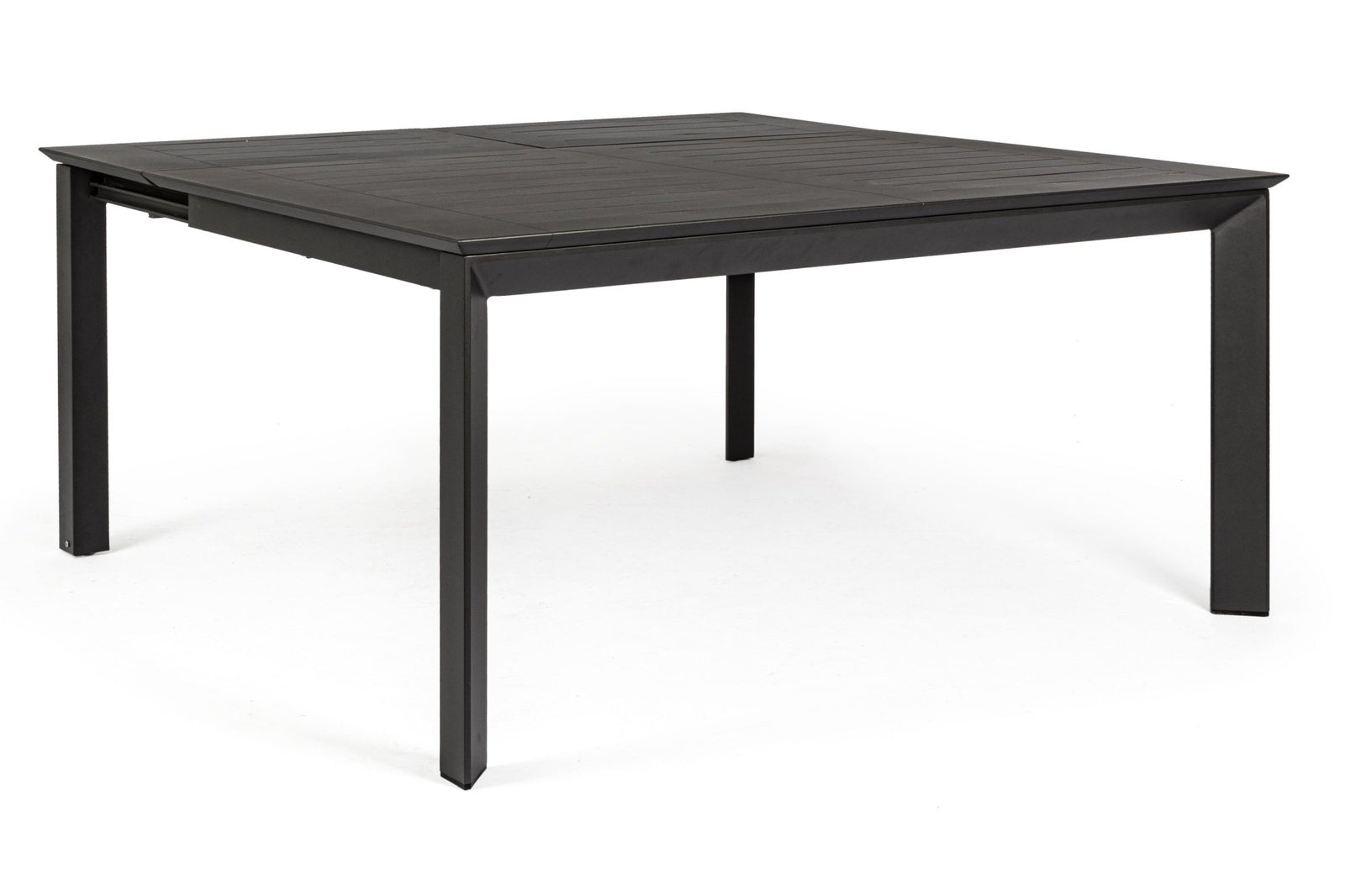 Kerti asztal - KONNOR II fekete alumínium kerti asztal