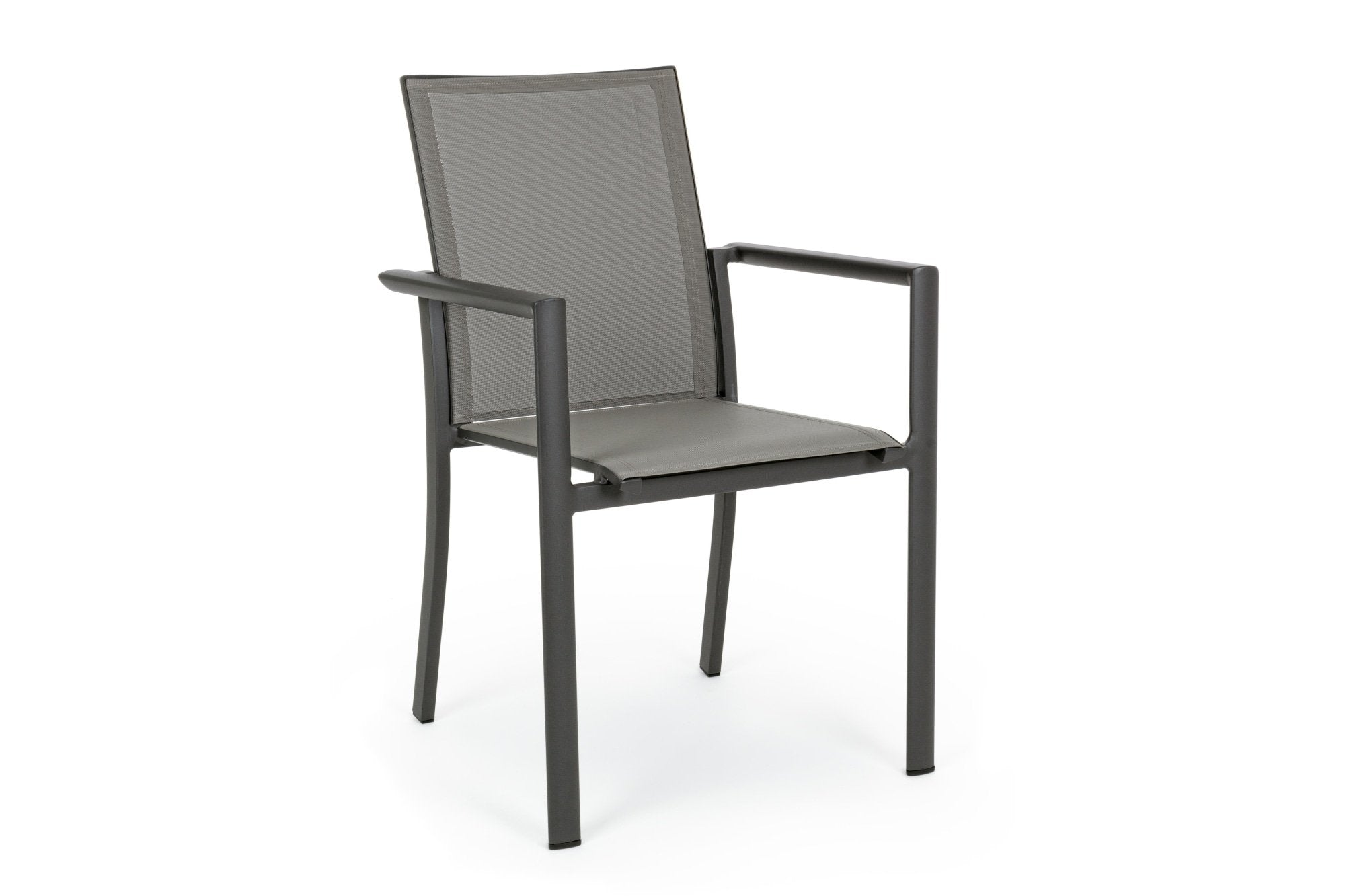 Kerti szék - KONNOR II sötétszürke szövet kerti szék