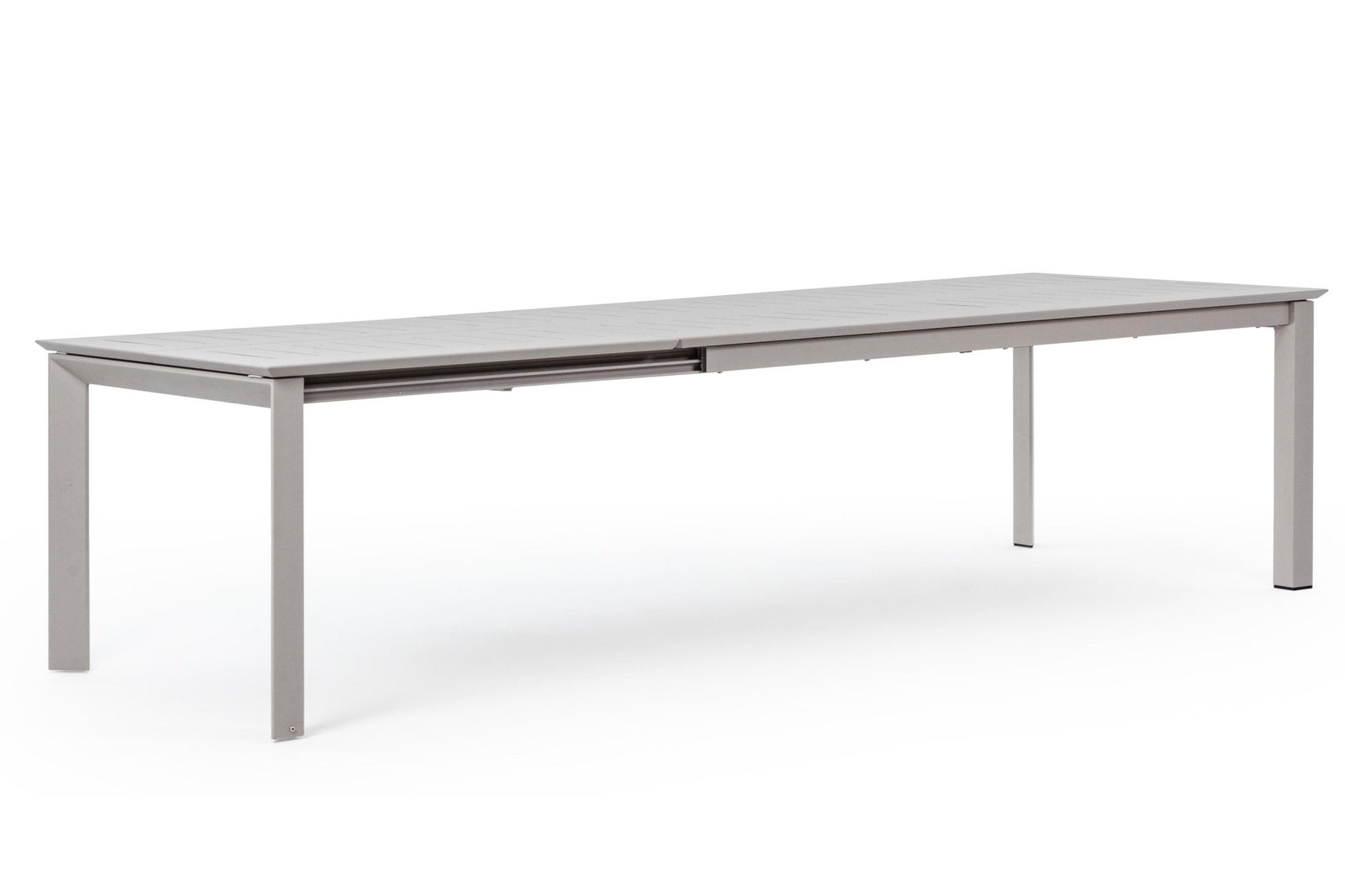 Kerti asztal - KONNOR szürke alumínium kerti asztal