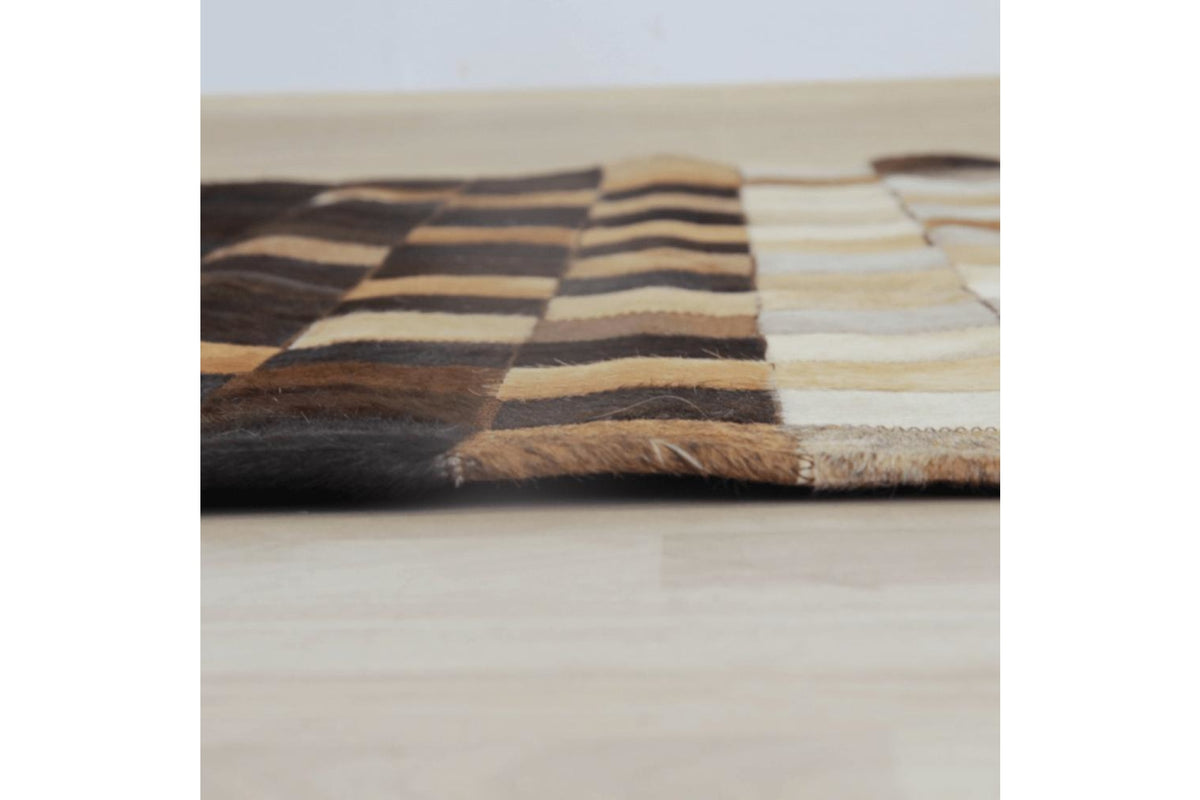 Szőnyeg - KOZA III tarka bőr szőnyeg 170x240cm