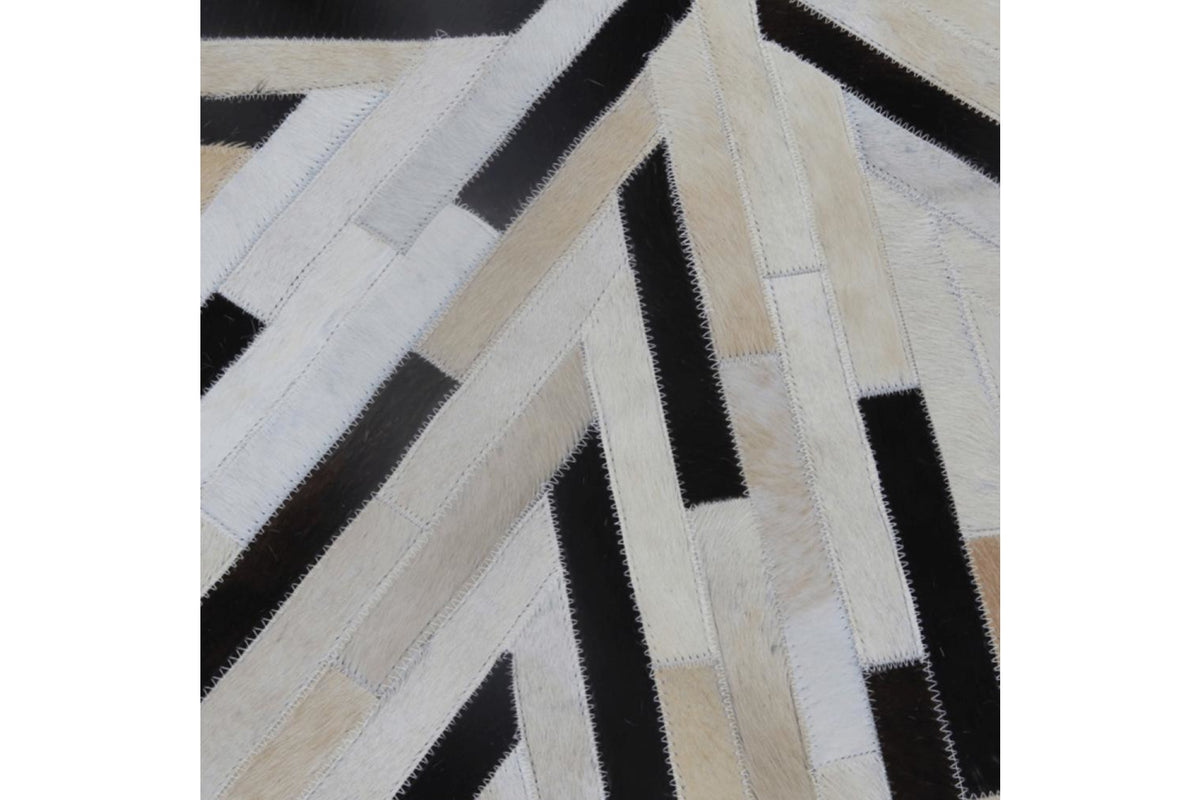 Szőnyeg - KOZA tarka bőr szőnyeg 150x150cm