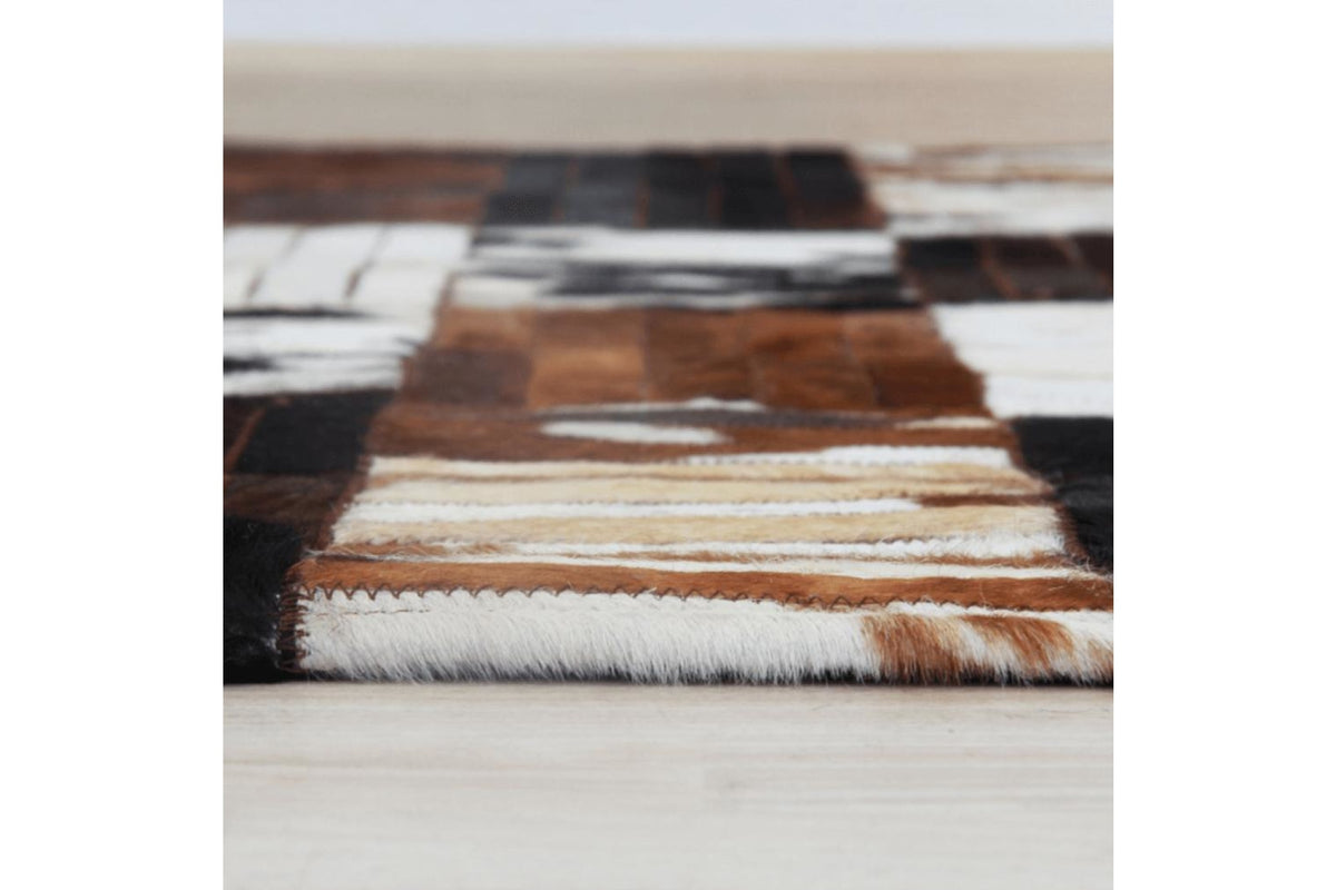 Szőnyeg - KOZA tarka bőr szőnyeg 201x300cm