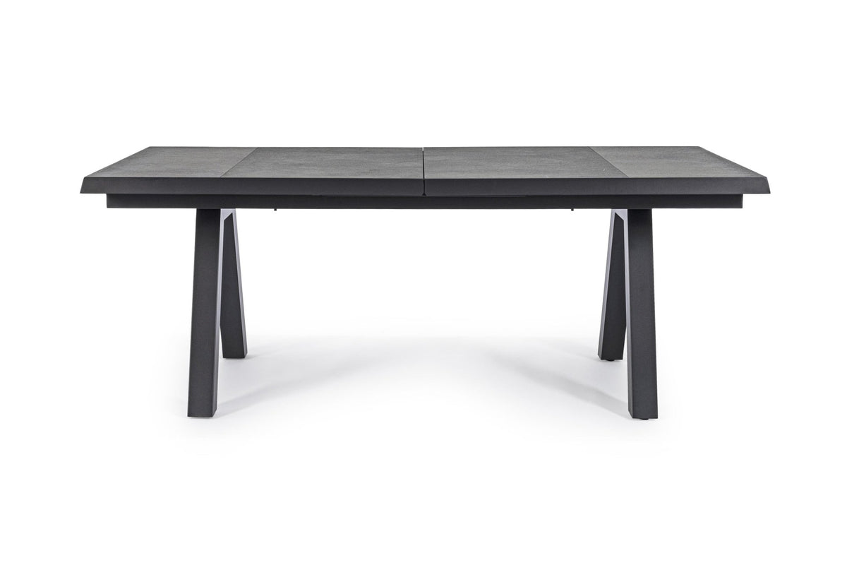 Kerti asztal - KRION fekete kerámia kerti asztal