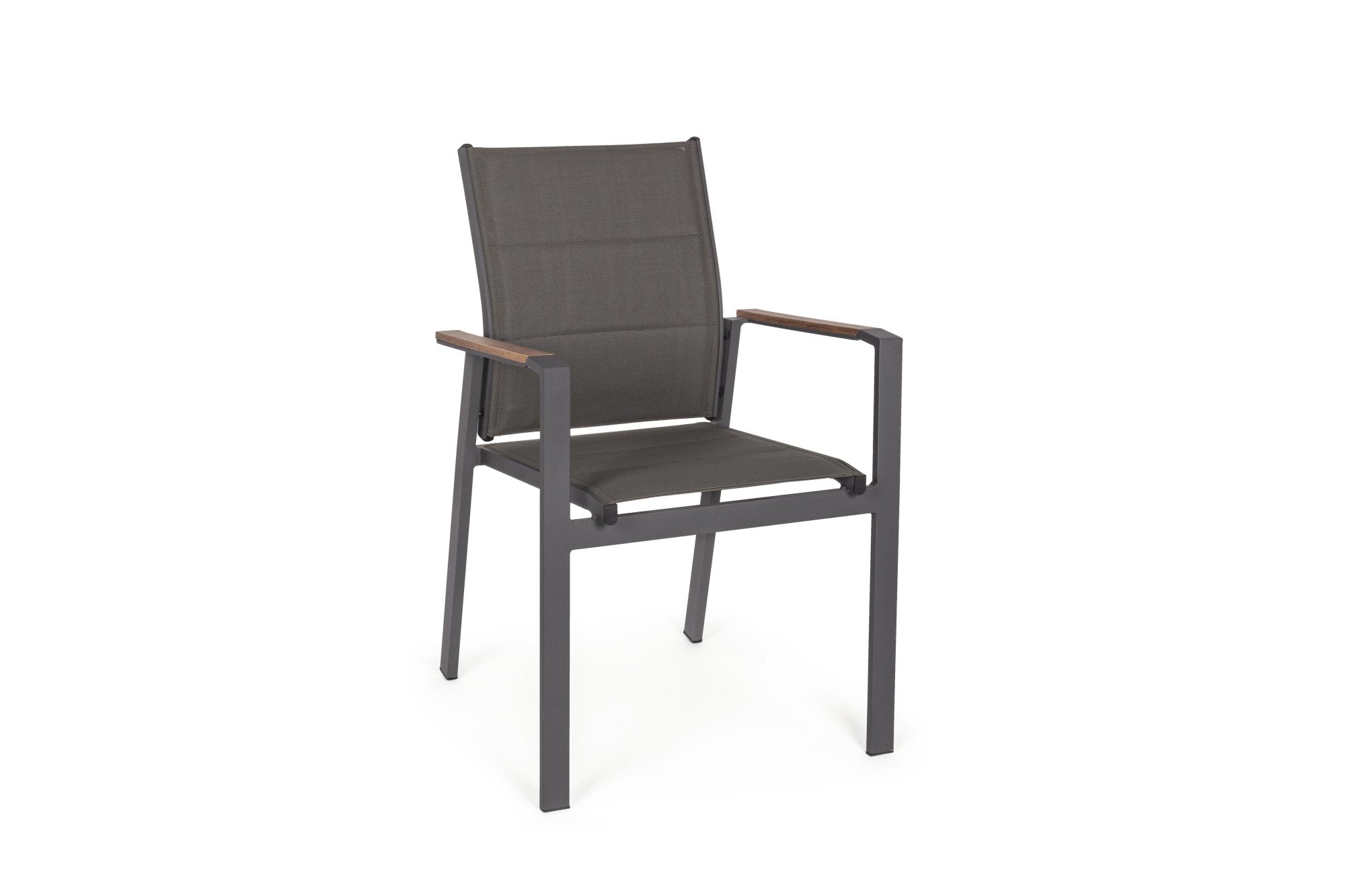 Kerti szék - KUBIK barna szövet kerti szék