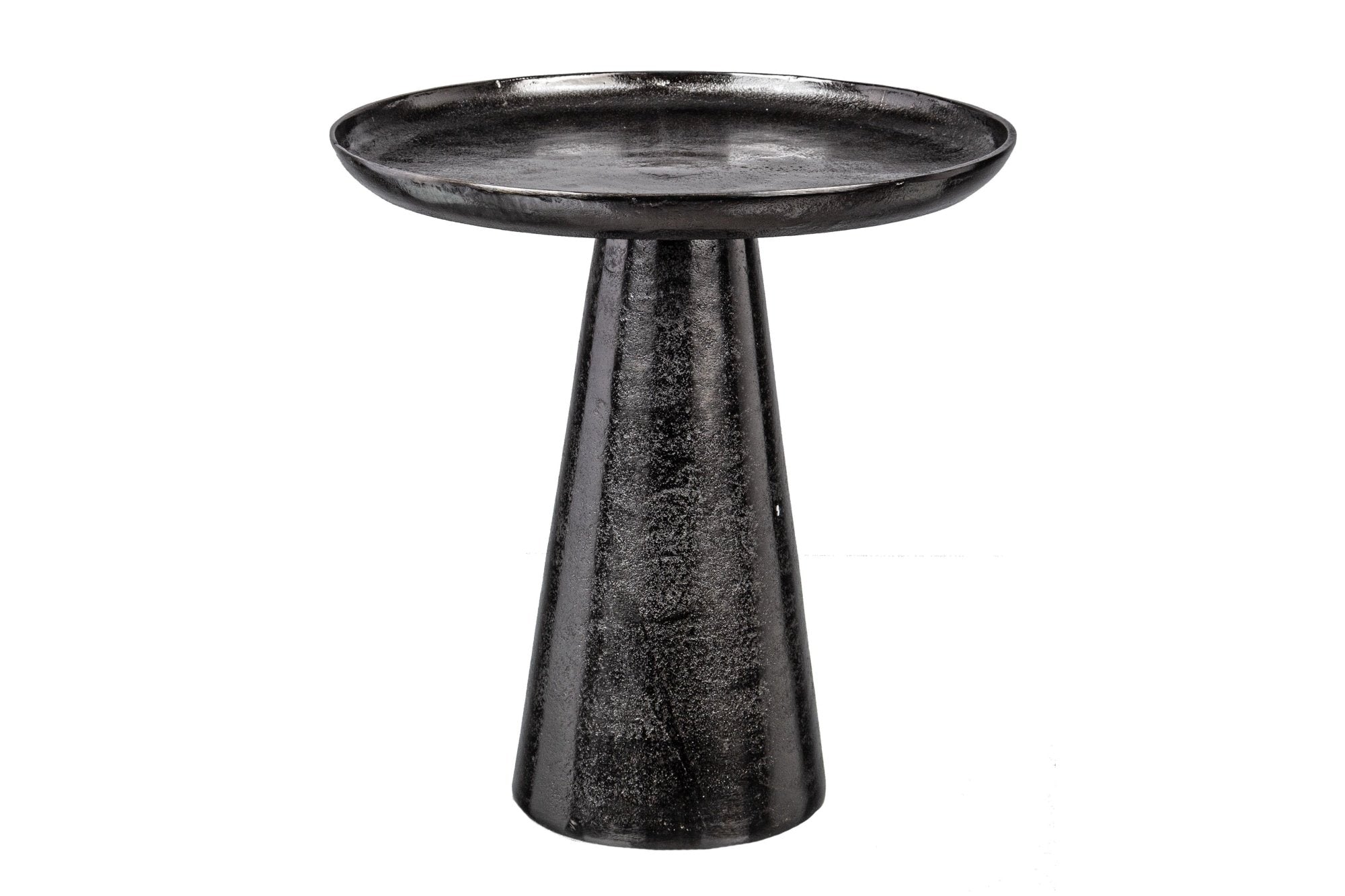 Lerakóasztal - KULVIR fekete lerakóasztal 35cm átmérő