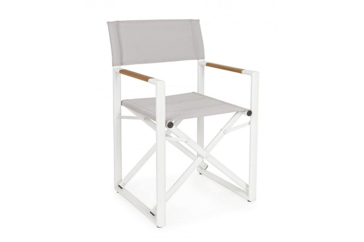 Kerti szék - LAGUN szürke 100% textilén kerti szék