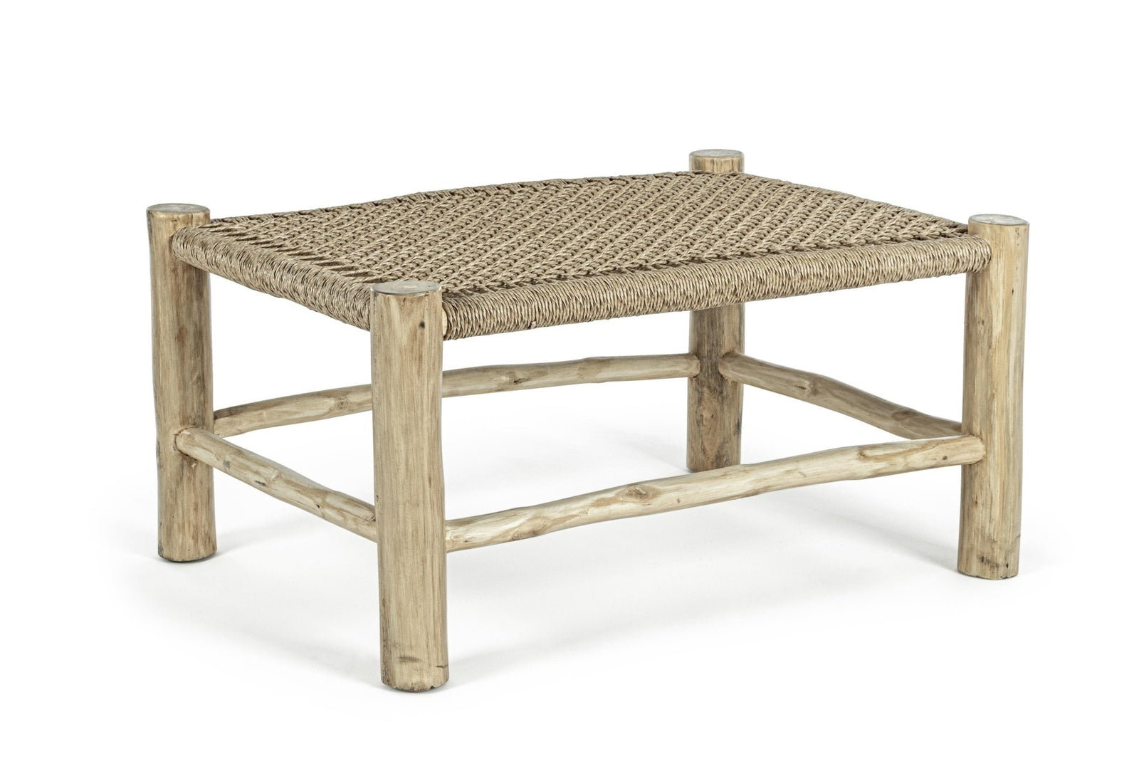 Kerti asztal - LAMPOK barna tikfa kerti asztal