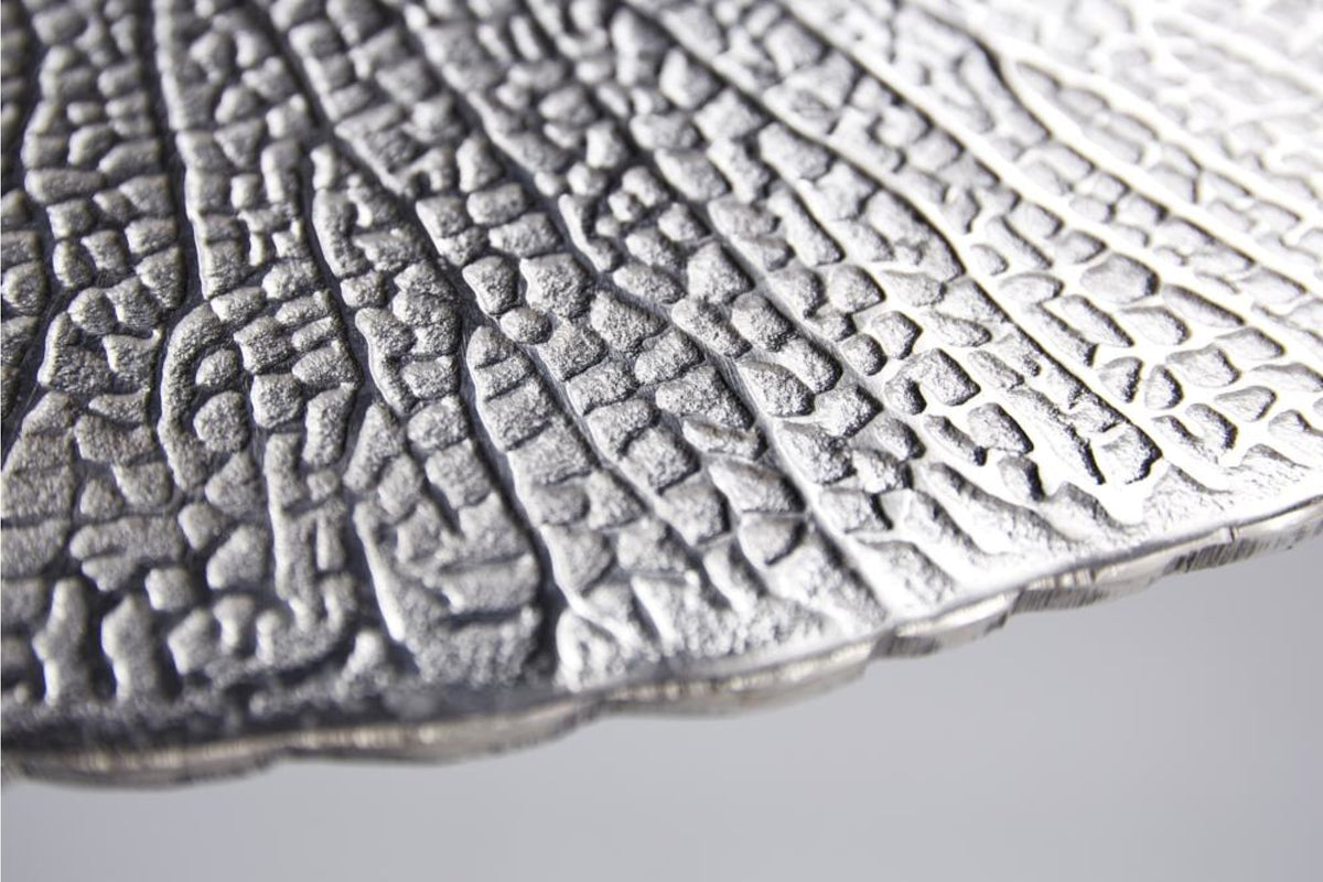 Lerakóasztal - LEAF ezüst alumínium lerakóasztal