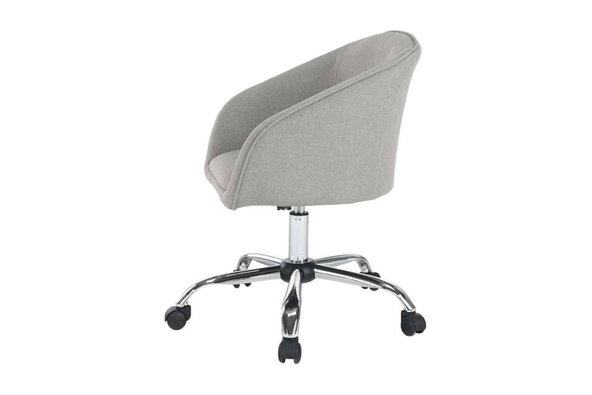 Irodai szék - LENER szürkésbarna ökobőr irodai szék