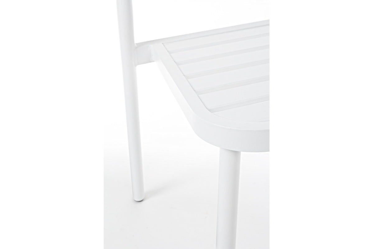 Kerti szék - LENNIE fehér alumínium kerti szék