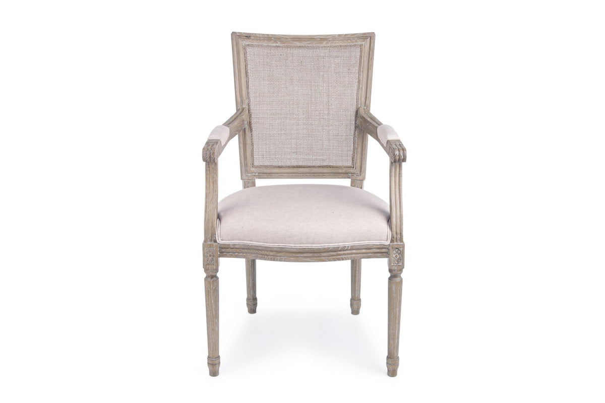 Szék - LILIANE bézs szék karfával