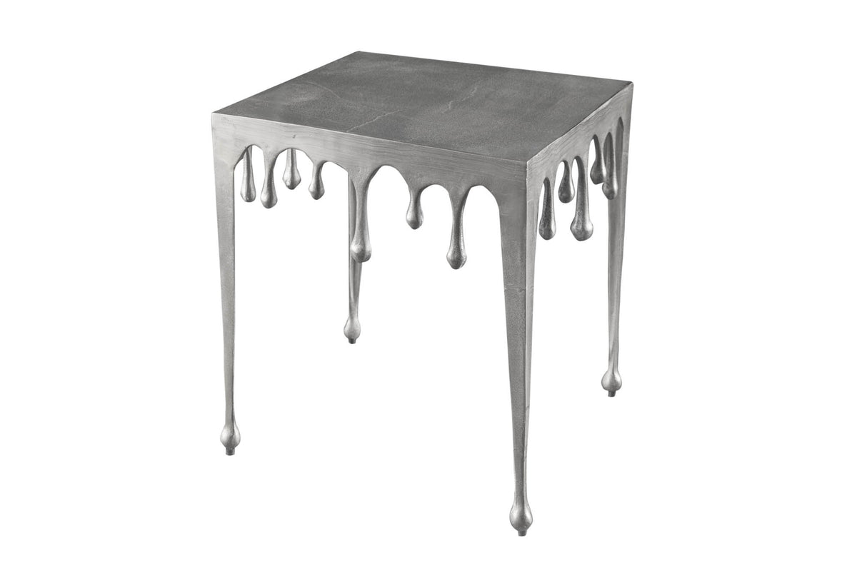 Lerakóasztal - LIQUID LINE L ezüst alumínium lerakóasztal