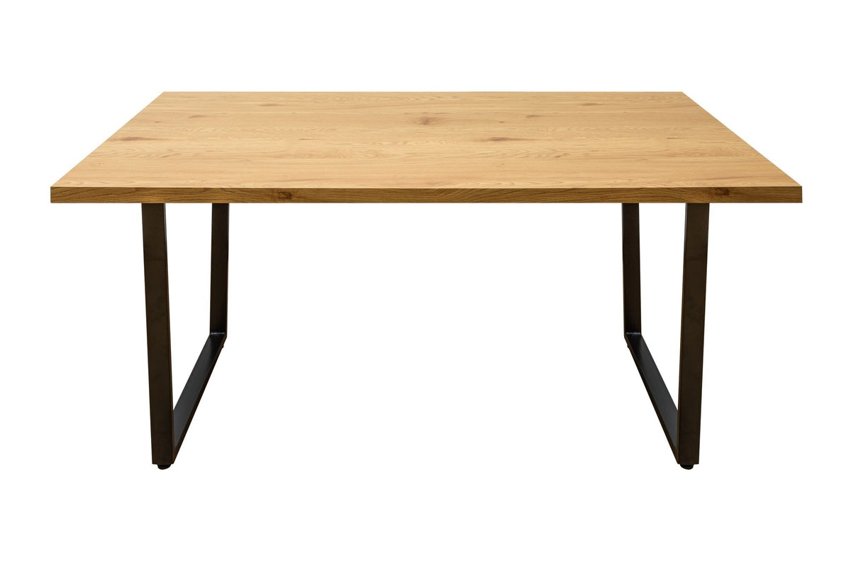Étkezőasztal - LOFT barna mdf étkezőasztal 140cm