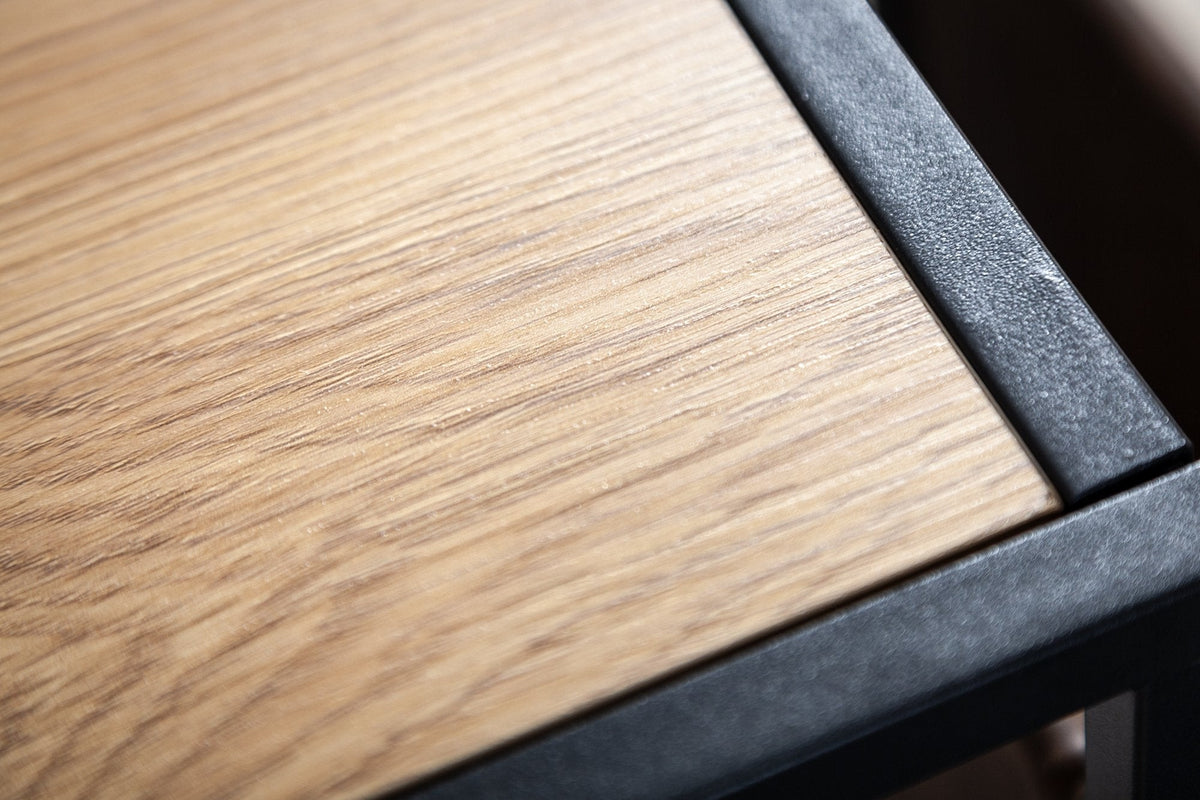 Lerakóasztal - LOFT barna mdf lerakóasztal