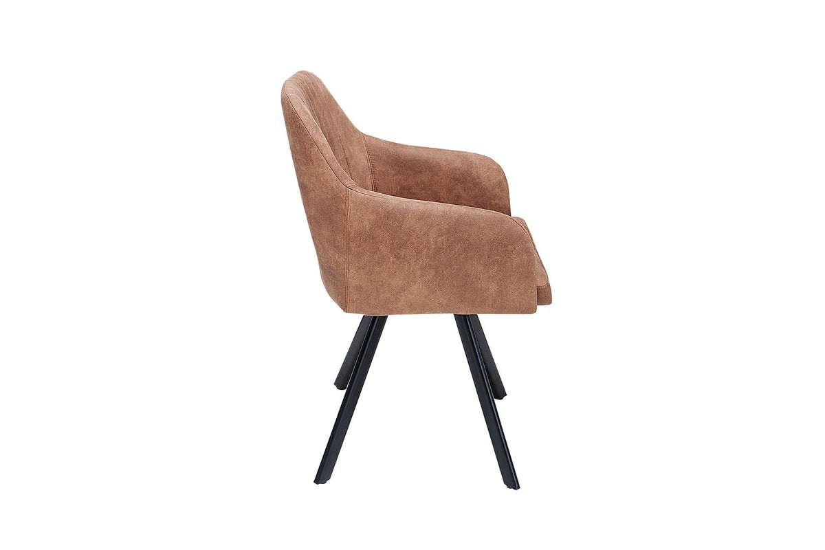 Szék - LUCCA vintage barna szék