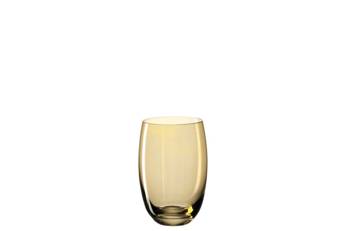 Vizespohár - LUCENTE pohár üdítős 460ml borostyán - Leonardo
