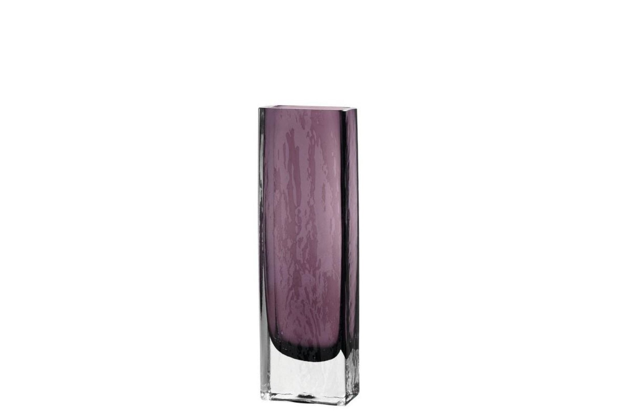 Váza - LUCENTE váza 33cm szögletes lila - Leonardo