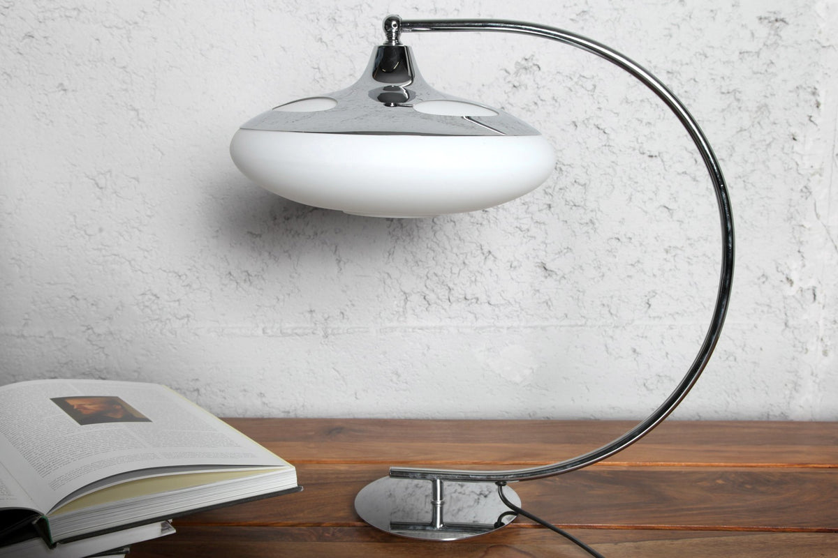 Asztali lámpa - LUNA króm asztali lámpa