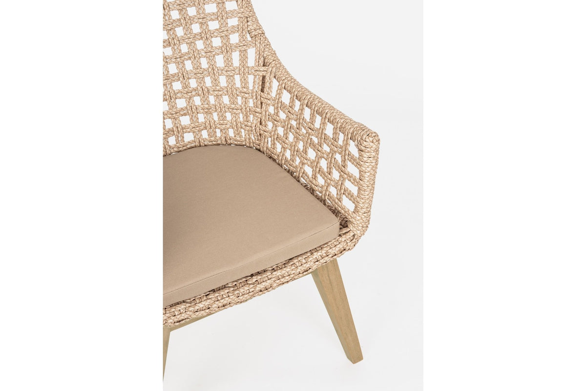 Kerti szék - MADISON barna tikfa kerti szék