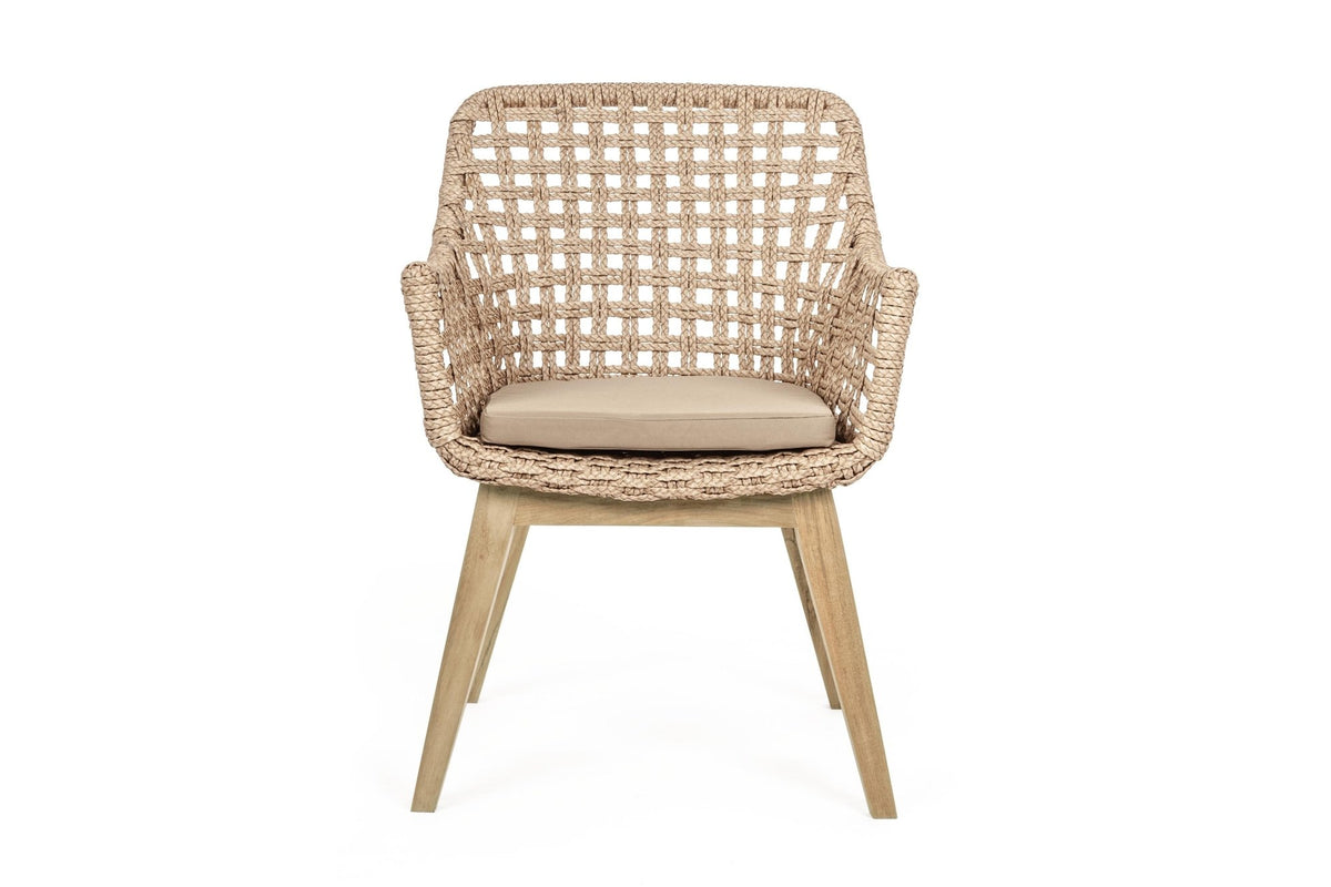 Kerti szék - MADISON barna tikfa kerti szék