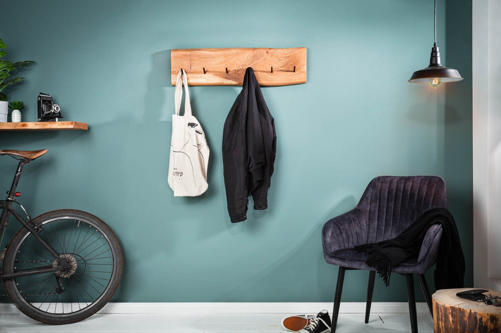 Fogas - MAMMUT barna akácfa fogas 80x9x22