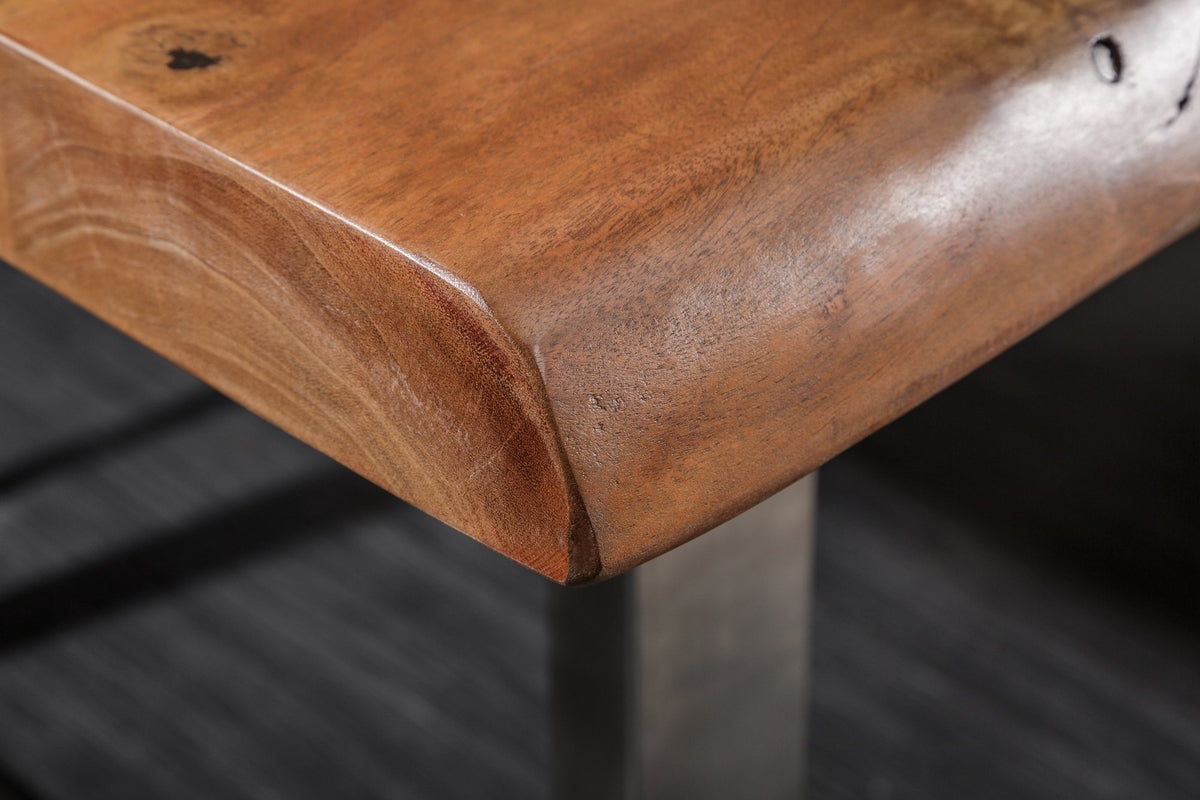 Asztallap - MAMMUT II barna akácfa asztallap 220cm