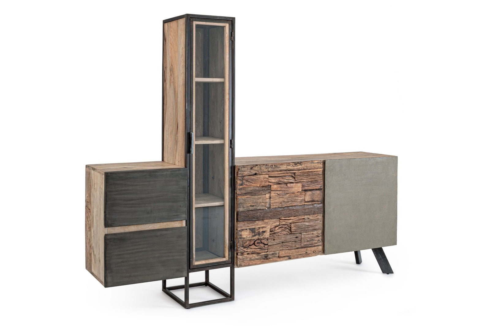 Komód - MANCHESTER barna mangófa komód