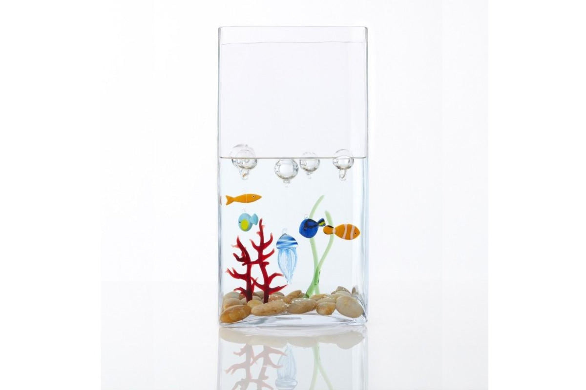 Akvárium dísz - MARE akvárium dísz buborékon 5cm bohóchal - Leonardo