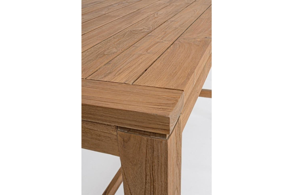 Bárasztal - MARICRUZ barna tikfa bárasztal