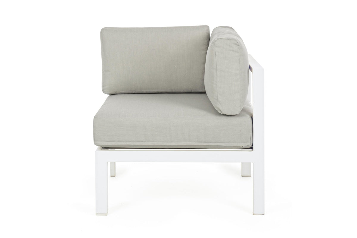 Kerti fotel - MARINEL szürke alumínium kerti fotel