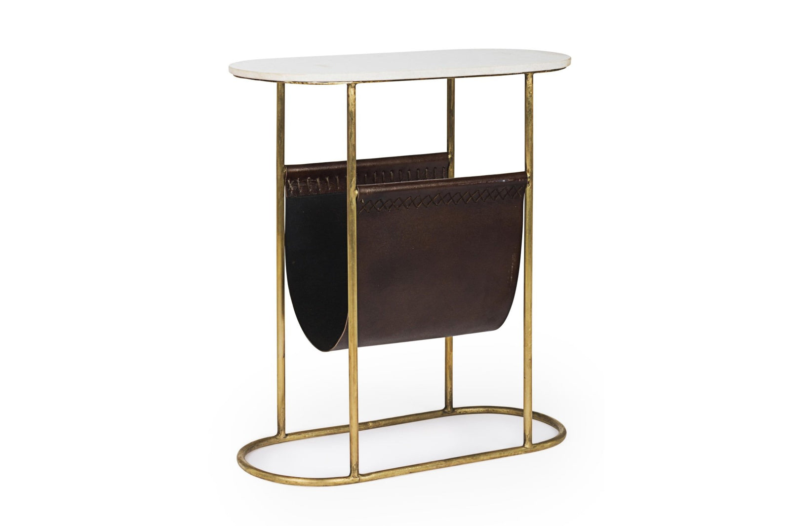 Dohányzóasztal - MARMOL dohányzóasztal újságtartóval