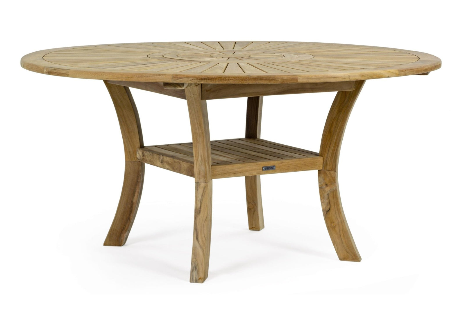 Kerti asztal - MARYLAND barna tikfa kerti asztal