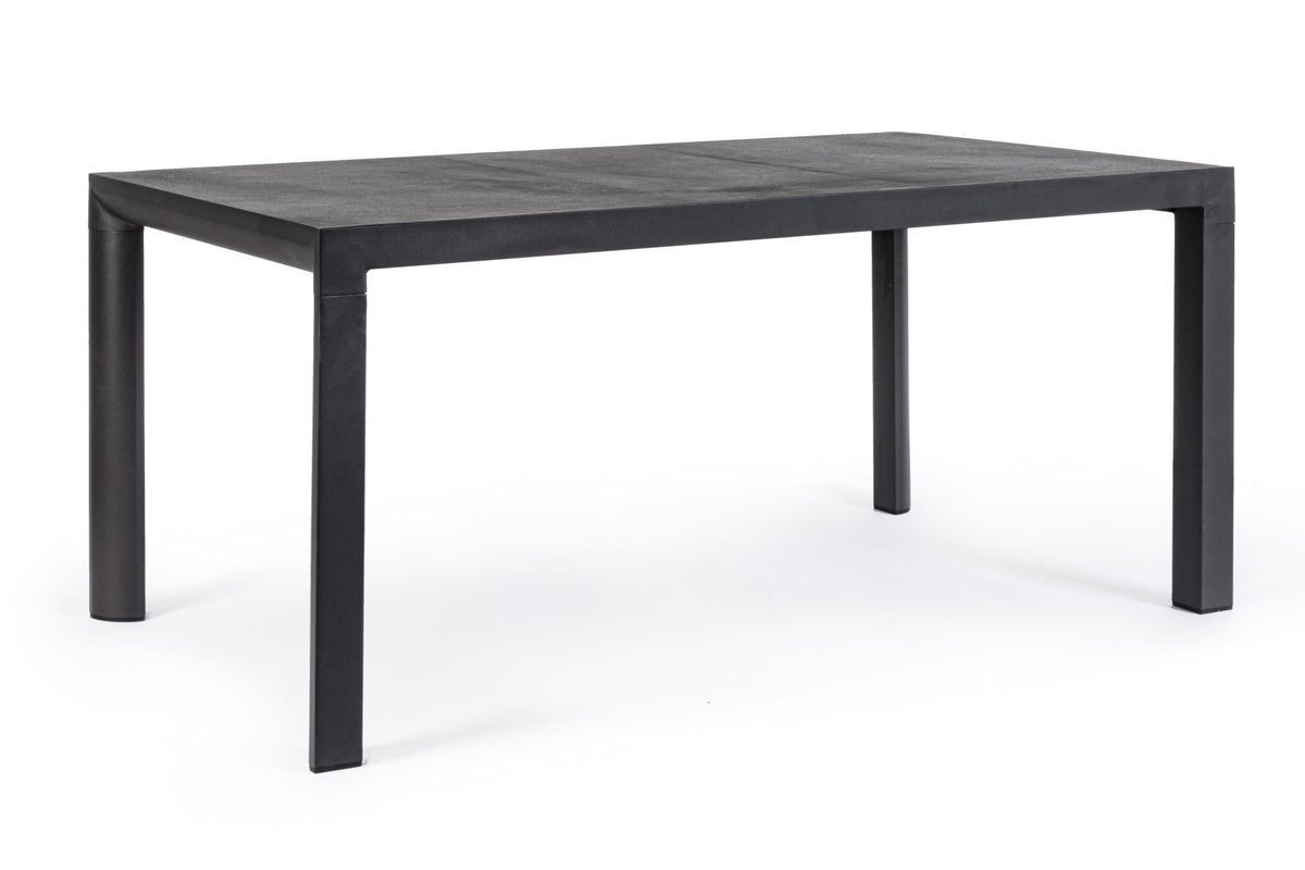 Kerti asztal - MASON fekete alumínium kerti asztal